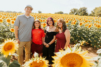 Leslie Smith's Family Portraits Sunflowers Lawrence KS 2025