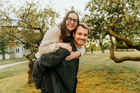 Kate & David's Engagement Portraits Lawrence KS 2025