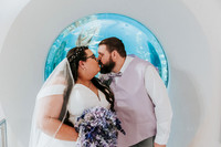 Emily & Tim's Wedding Photos at the KC Zoo Aquarium 2025