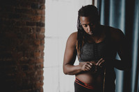 Nova & Allie's LGBTQIA+ Couples' Boudoir Session Kansas City 2022