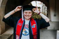 Eden's KU Graduation Portraits Lawrence KS 2024
