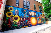 KU Chabad New Building and Fresh Mural 2025